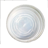 Утолщенная прочная прочная смола PP круглый утолщенный прозрачный поднос экологически чистый