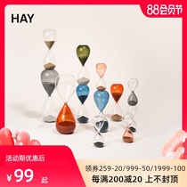 HAY Time Time hourglass Stained glass hourglass Nordic ornaments Simple decorative fashion ornaments