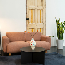 (custom 50 days shipping) HAY Bund Sofa Nordic fabric sofa double single foot stool for small family