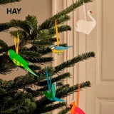 HAY Flettede Fugle Bird 2022 Рождественская оригами цветная птица развлекается оригами ручной работы