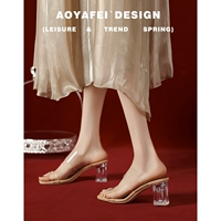 Голова слой версии овчина обнаженная высокая каблука на каблук толщиной 7 см