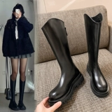 Martens, зимние высокие сапоги на платформе, 2023 года, популярно в интернете