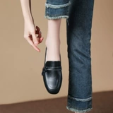 Обувь, универсальные туфли в английском стиле для кожаной обуви для отдыха, лоферы, 2025 года, в британском стиле