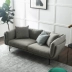 Gu Quan vải sofa Bắc Âu đơn giản hiện đại ánh sáng sang trọng phòng khách xuống căn hộ nhỏ có thể tháo rời và có thể giặt sofa ba người - Ghế sô pha