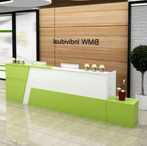 Guangzhou reception office reception desk Welcome counter office desk Simplified modern company service consulting bar