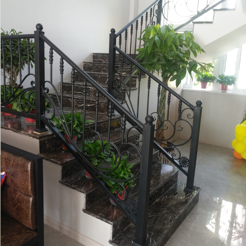 Iron Art Guard Rail Fence Stairway Armrest Railing Loft loft Balcony Floating Window Barrier Outdoor Railing Indoor Fence