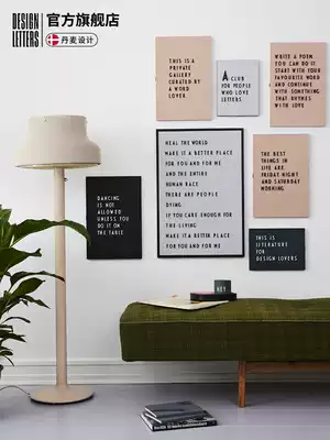 designletters hand spell letter wall message board home ins notice board learning English Billboard decoration