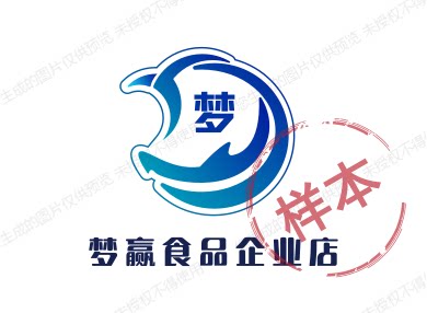 梦赢食品企业店的LOGO