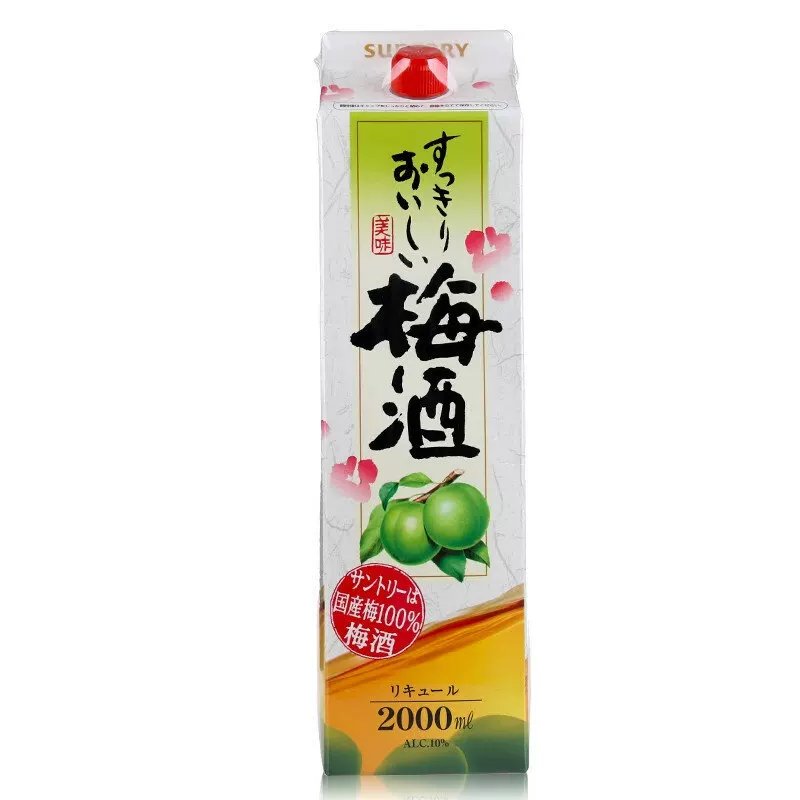 Санчаэли импортированное японское сливовое вино Suntory вино 2 л в коробке