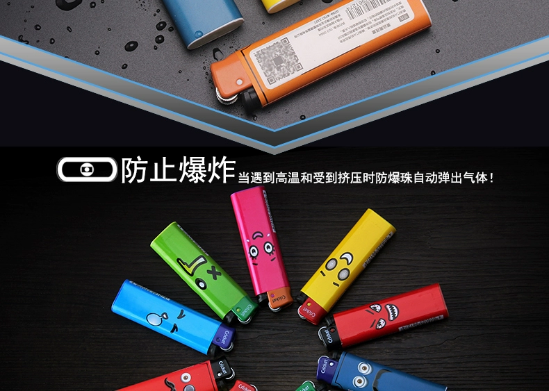 Cricket châu chấu chính thức nhập khẩu một lần sáng tạo túi râu bánh xe giấy nhẹ hơn - Bật lửa hột quẹt khò