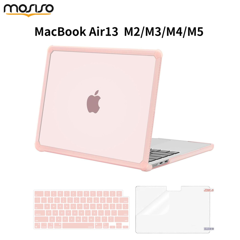 Mosiso Is Suitable for MacBook Air M5 13inch Notebook Protective Case, Glossy, Anti-Fall, Anti-Scratch, Anti-Shock, Edge-Protecting A2681/A3240/A3449 Mosiso Is Suitable for MacBook Air M5 13inch Notebook Protective Case, Glossy, Anti-Fall, Anti-Scratch, Anti-Shock, Edge-Protecting A2681/A3240/A3449