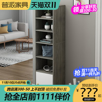 Bookshelf simple economy living room landing on multi-layer shelf home simple bedroom student desktop storage bookcase