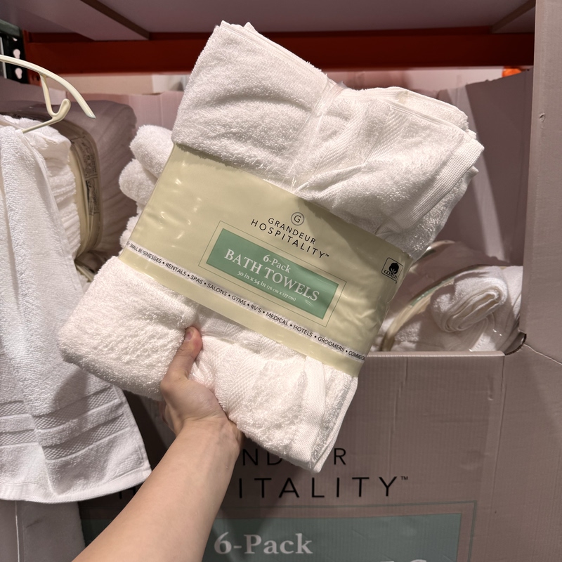 Costco/Grandeur Grandor Pure Cotton Commercial Large Bath Towel Spa Hotel Sports Strong Absorbent Towel Costco/Grandeur Grandor Pure Cotton Commercial Large Bath Towel Spa Hotel Sports Strong Absorbent Towel