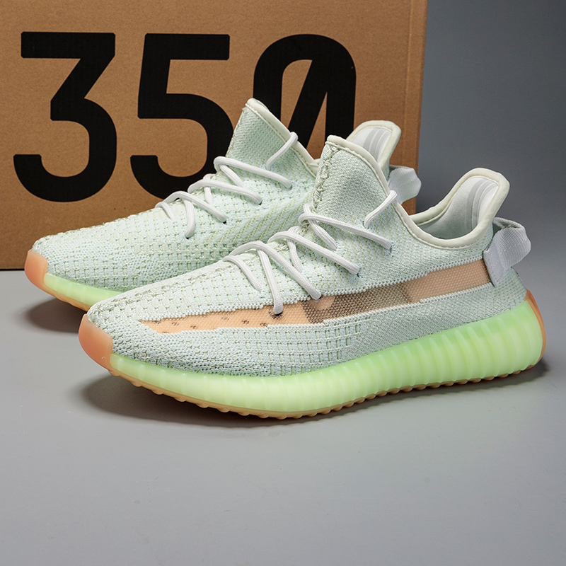 Advanced Version Of Asian Sea SaltBinadi KANYE   YEEZY Star State Coconut shoes male 350 babysbreath Putian summer tide shoes Official website quality goods