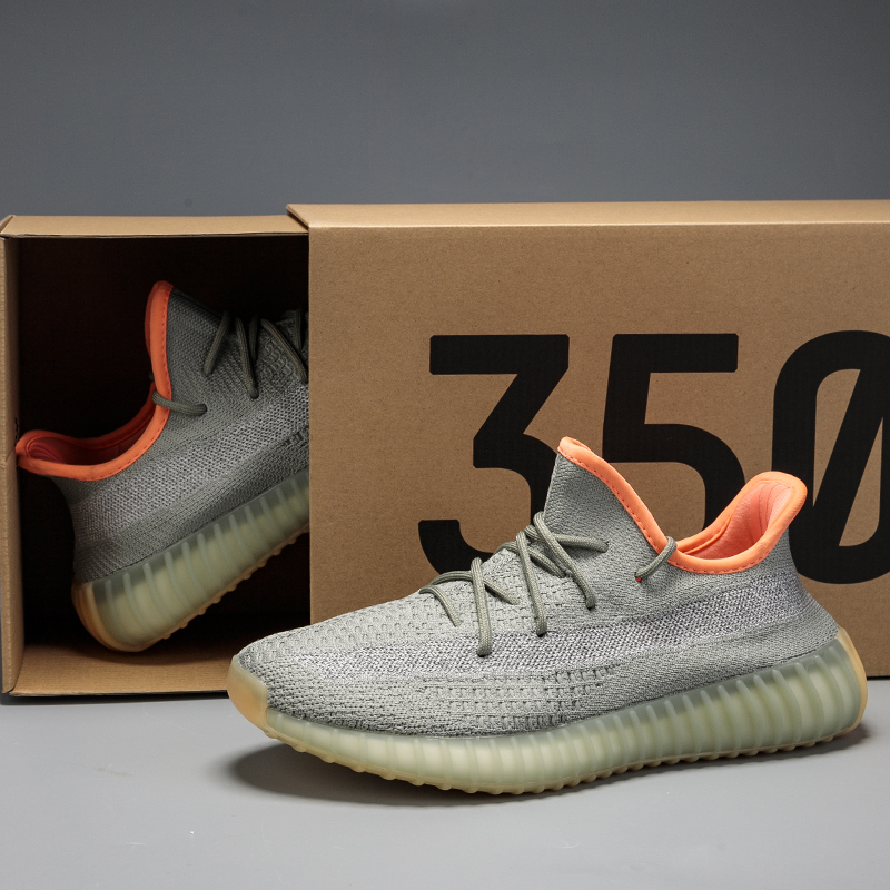Galaxy Hami Melon StarBinadi KANYE   YEEZY Star State Coconut shoes male 350 babysbreath Putian summer tide shoes Official website quality goods