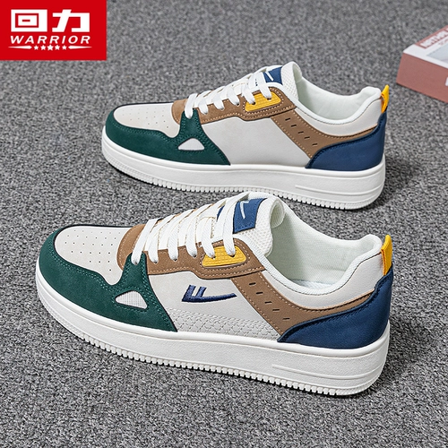 Warrior, демисезонные кроссовки, белая обувь для отдыха, модель весна/осень 2024 года, тренд сезона