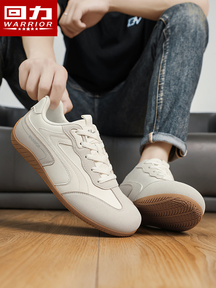 Pull-Back Racing Shoes Men's Shoes 2025 Autumn New Men's Retro German Training Shoes Soft Sole Lightweight Sports Casual Shoes