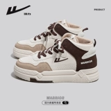 Warrior, высокие туфли, универсальная белая обувь, кроссовки на платформе, осенние