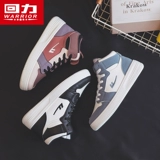 Warrior, Tide, высокие демисезонные туфли, белая обувь, универсальные кроссовки, 2024 года, осенние