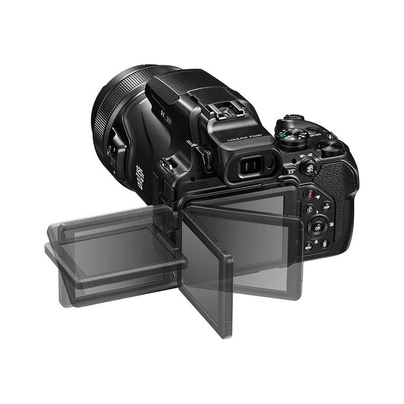 Фотоаппарат Nikon COOLPIX P1100 цифровой камера с двойным VR стабилизацией изображения 125x зум телеобъектив зум фотографирование птиц