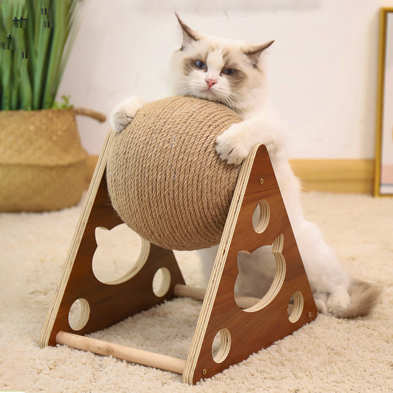 Cat cat scratch plate does not chip sisal cat claw plate durable vertical wear-resistant scratch cricket cat claw grinding special artifact