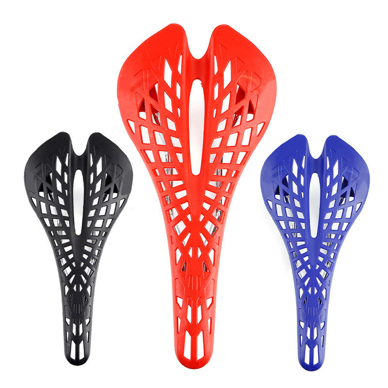 Summer bicycle saddle hollow breathable mountain bike cushion Road bike seat cushion Bicycle riding equipment spare parts