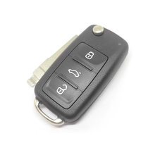KEYDIY is suitable for Volkswagen fourth-generation anti-theft models 202AD folding remote control key with chip remote control embryo