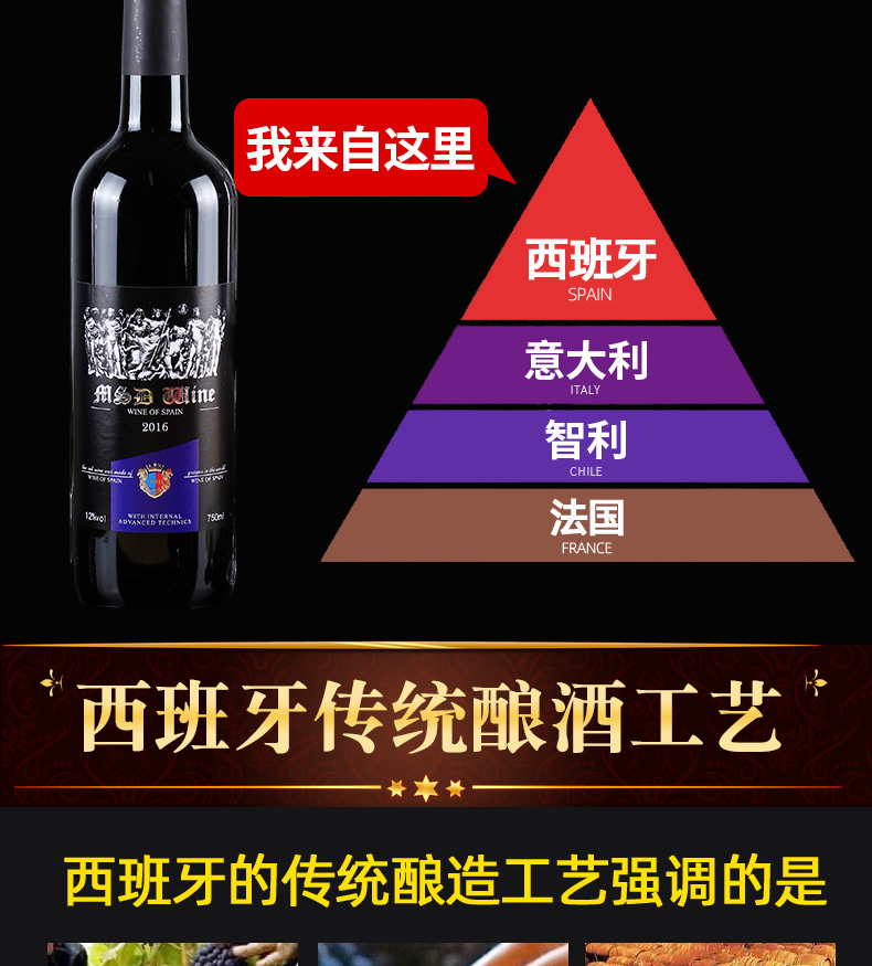 梅赛得 干红葡萄酒750mlx3瓶 赠开瓶器 券后39.9元包邮 买手党-买手聚集的地方