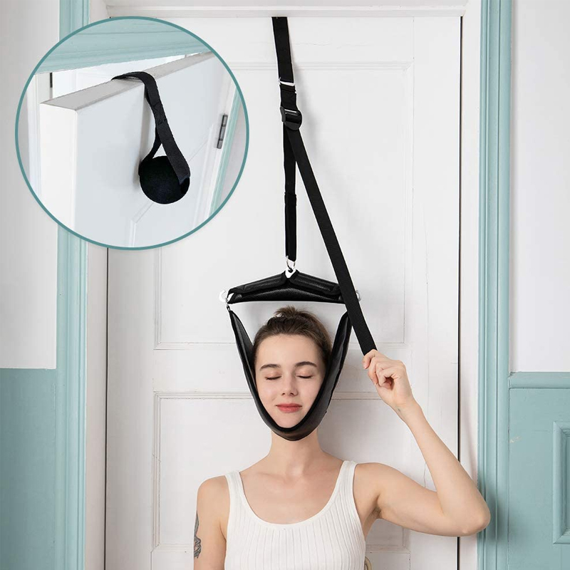 Cervical Spine Retractors Stretch Belt Correction for cervical spine Divine Instrumental Anti-Resistance Exercise Rehabilitation Trainer Neck Soothing Hanger-Taobao
