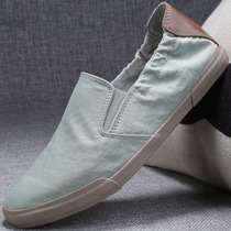 Cloth shoes men old Beijing lazy shoes driving a pedal soft bottom breathable driving shoes Joker mens casual tide shoes