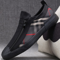 Mens shoes 2021 new canvas shoes summer breathable board shoes casual shoes trend wild one pedal mens cloth shoes