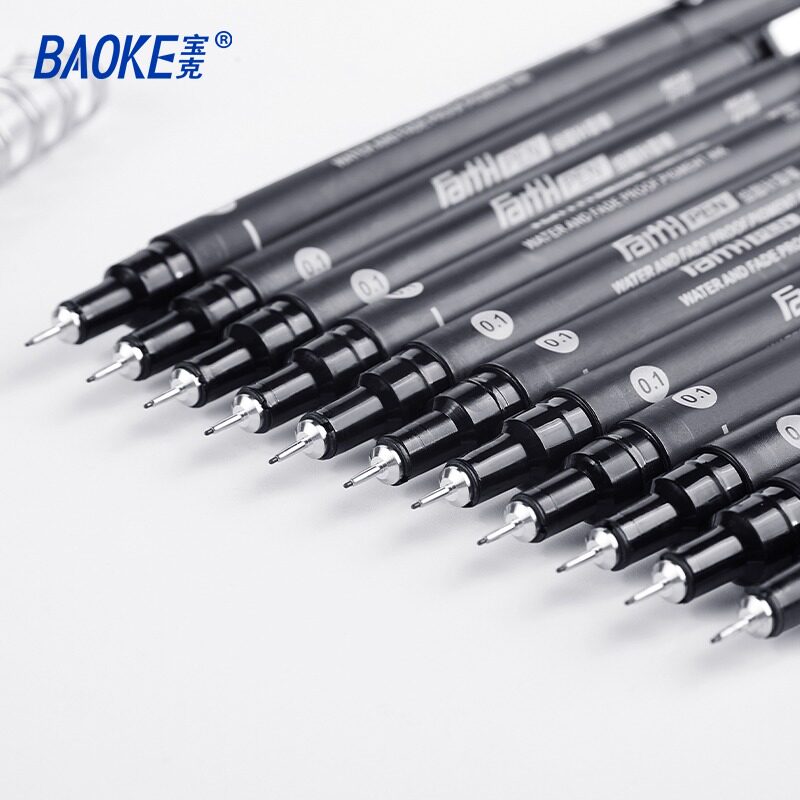 Bauck needle pen students use art cartoon sketch brush and brush brush painting