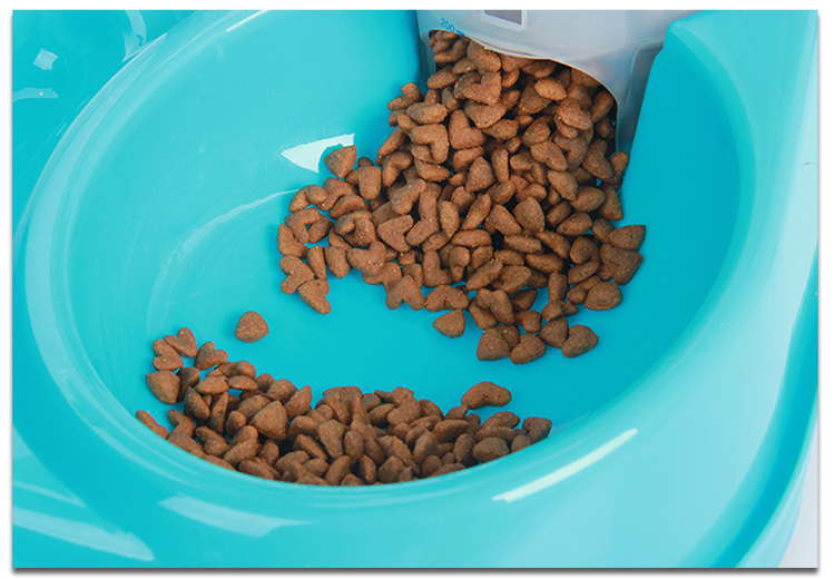Pet tự động trung chuyển nước trung chuyển nước mèo quả nước quả quả - Cat / Dog hàng ngày Neccessities 	bát đựng thức ăn cho mèo