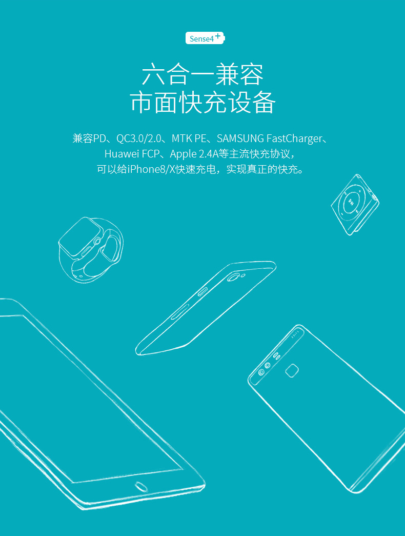 ROMOSS / Roman 10000 mAh PD sạc nhanh 9V2A điện thoại di động dung lượng lớn đục lỗ điện thoại di động máy tính bảng loại c sạc kho báu di động phổ biến ủy quyền cửa hàng La Mã sạc dự phòng fpt