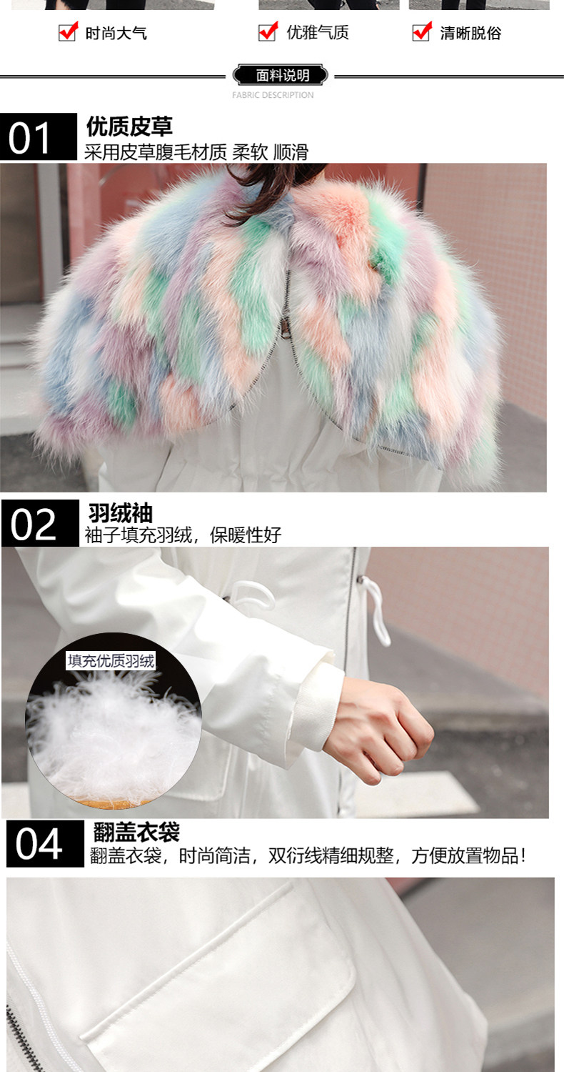 Manteau de fourrure femme - Ref 3174054 Image 8