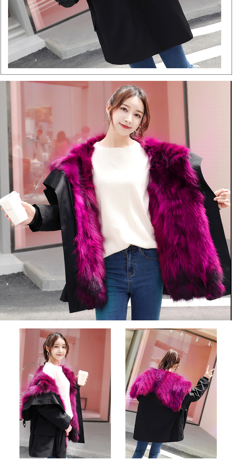 Manteau de fourrure femme - Ref 3174054 Image 26