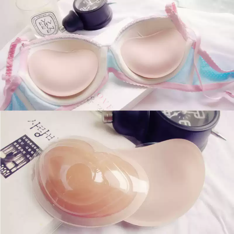 Silicone thickened invisible bra