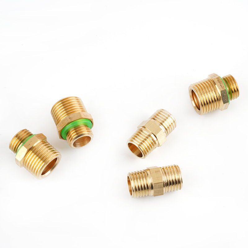 Copper 2 sub-male screw 3 points 2 sub-transfer 2 sub-high pressure pipe live connection angle 90-degree electric sprayer