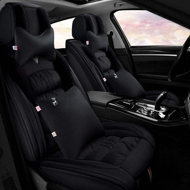 Winter universal all-inclusive cushion plush car seat cover Geely Boyue 2016 1.8TD automatic intelligent type