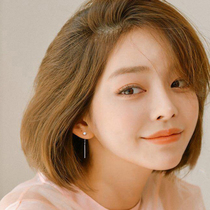 925 pure silver ear nail female square block ear line 2021 new wave minimis about small earrings South Korean temperament net red earrings