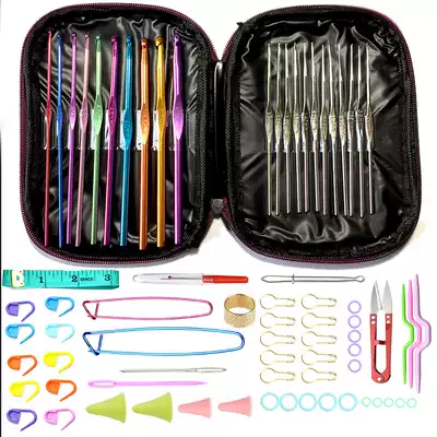 Wool crochet tool set hand-woven non-stainless steel aluminum hook hand knitting needle Doll Doll Slipper Slipper crochet