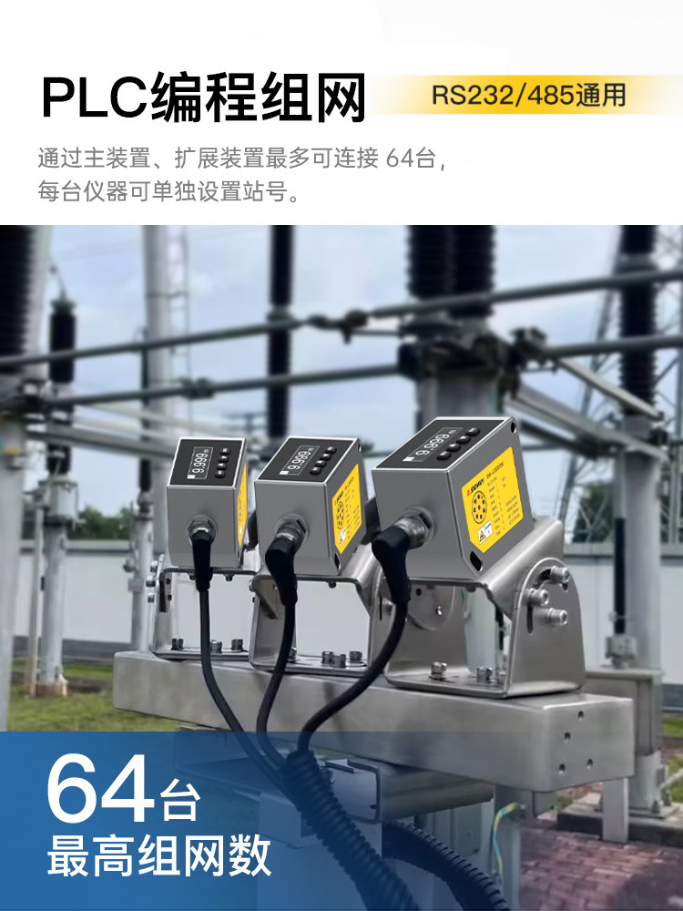 Shendawei Laser Rangefinder Module High-Precision 20Hz Displacement Sensor Programming Networking Digital-Analog Conversion