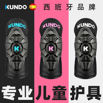 kundo children's balancing car knee pads helmet cycling roller skating bicycle protective suit soft protective elbow