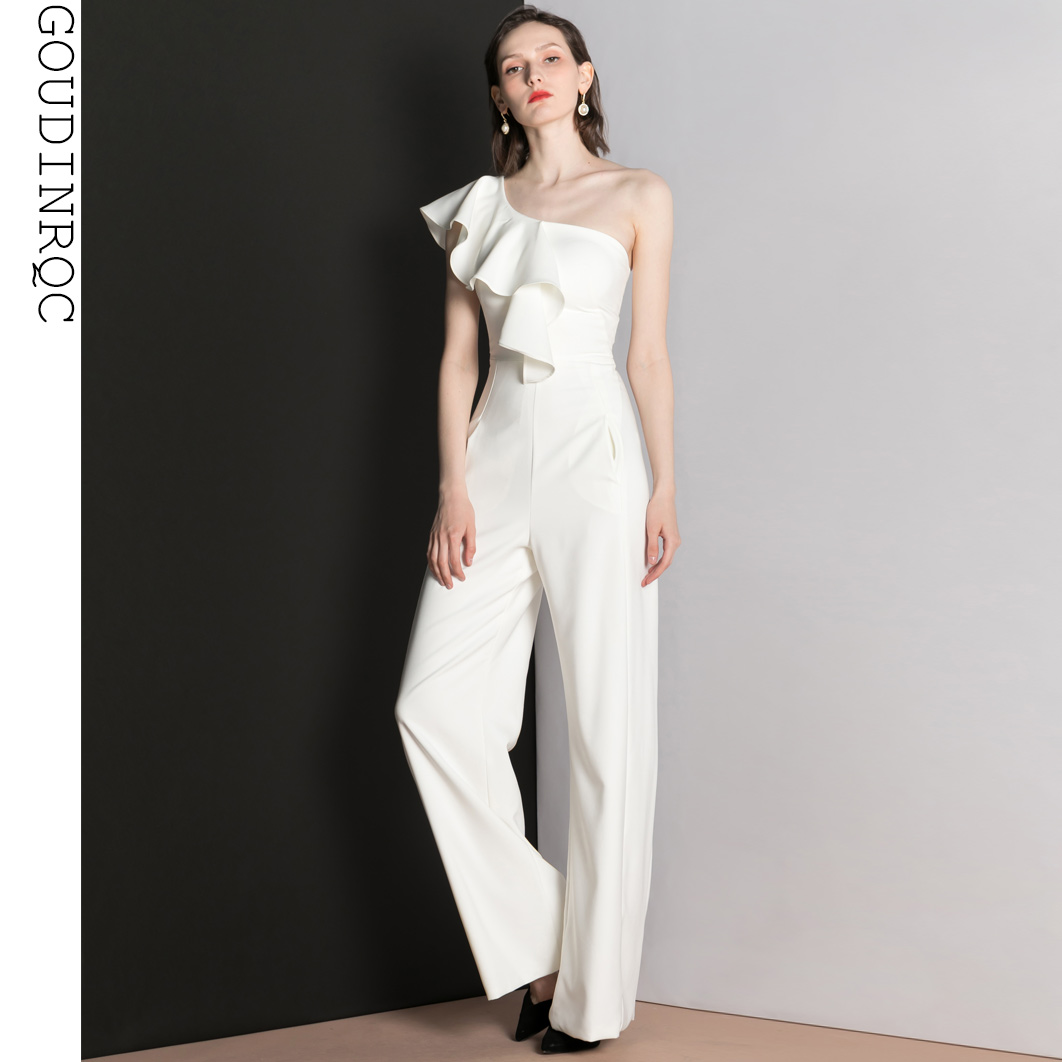 classic white jumpsuit