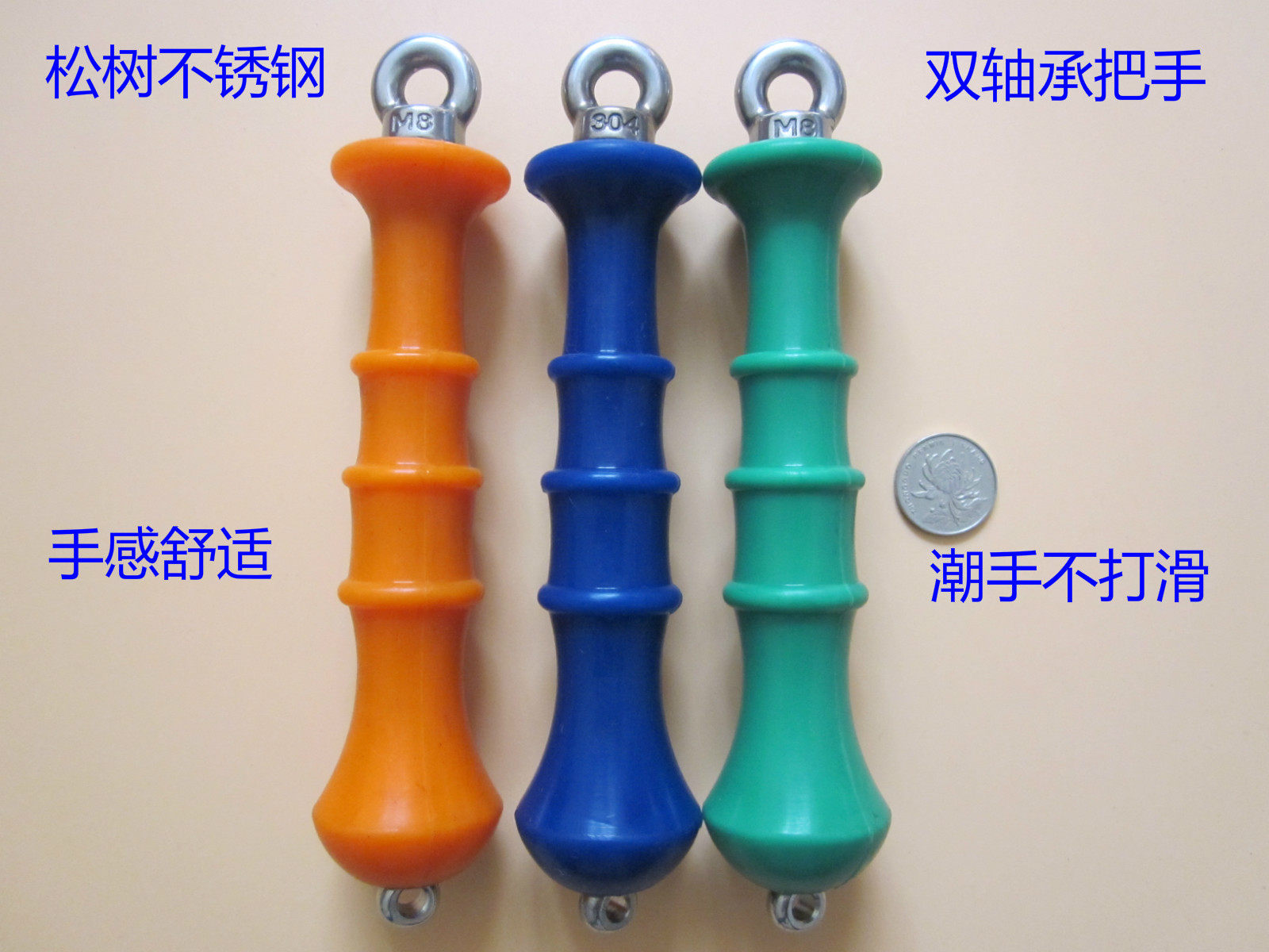 Two bearings with whip handle whip knife knuckle nut hoist whip logged whip feels comfortable