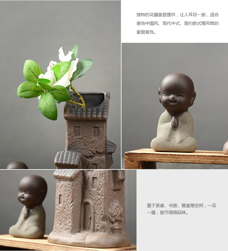Sáng tạo thủy canh xanh bình nước nhà máy phòng khách trang trí văn phòng hoa khô cắm hoa dụng cụ - Vase / Bồn hoa & Kệ chậu sứ trồng cây
