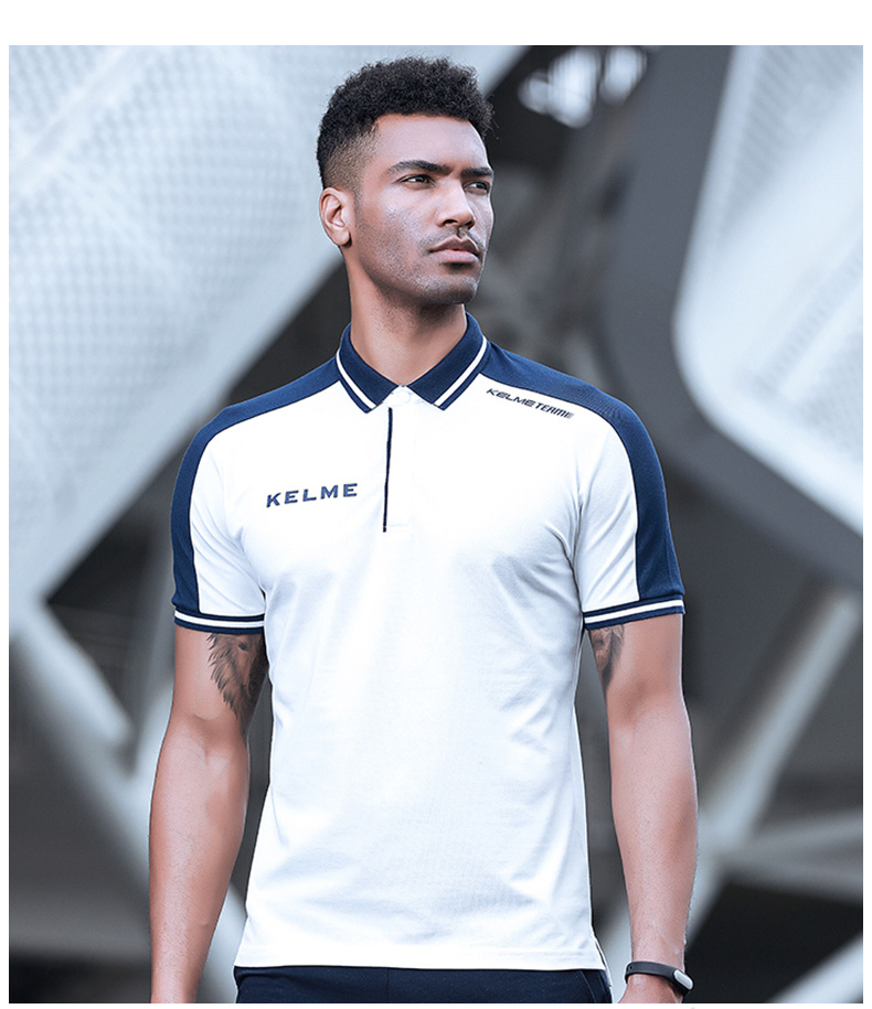 KELME Kalmy Thể Thao POLO Áo 2018 Mới Ngắn Tay Áo T-Shirt Kinh Doanh Bình Thường Polo Shirt Đội Tuyển Bóng Đá Dịch Vụ áo polo nike