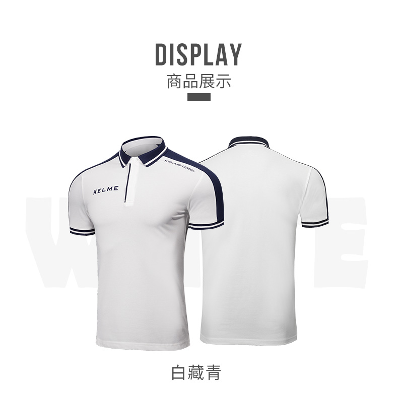 KELME Kalmy Thể Thao POLO Áo 2018 Mới Ngắn Tay Áo T-Shirt Kinh Doanh Bình Thường Polo Shirt Đội Tuyển Bóng Đá Dịch Vụ áo polo nike