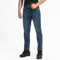 Eagle Claw Action Tactical Jeans Mens Outdoor Casual Pants Loose Straight Drum Pants Casual Fall abrasion resistant male pants