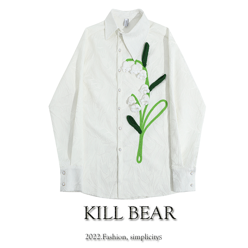 Brand retro top, demi-season shirt, 2022